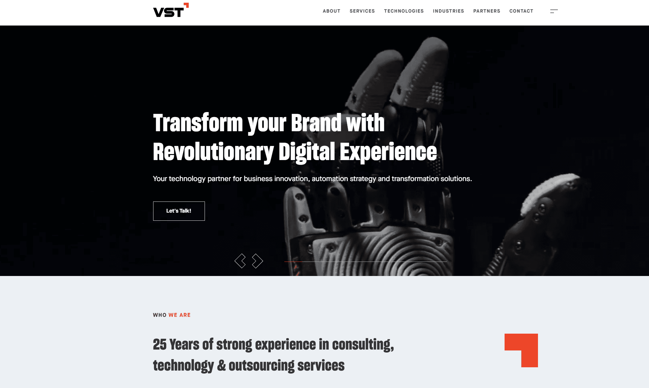 VST Inc. Digital Transformation & Business Automation
